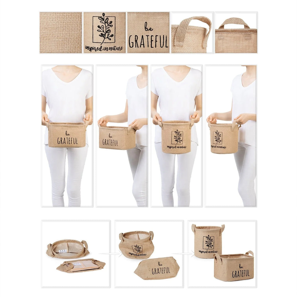 Decorative Jute Basket