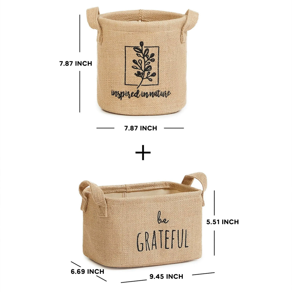 Decorative Jute Basket