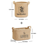 Decorative Jute Basket