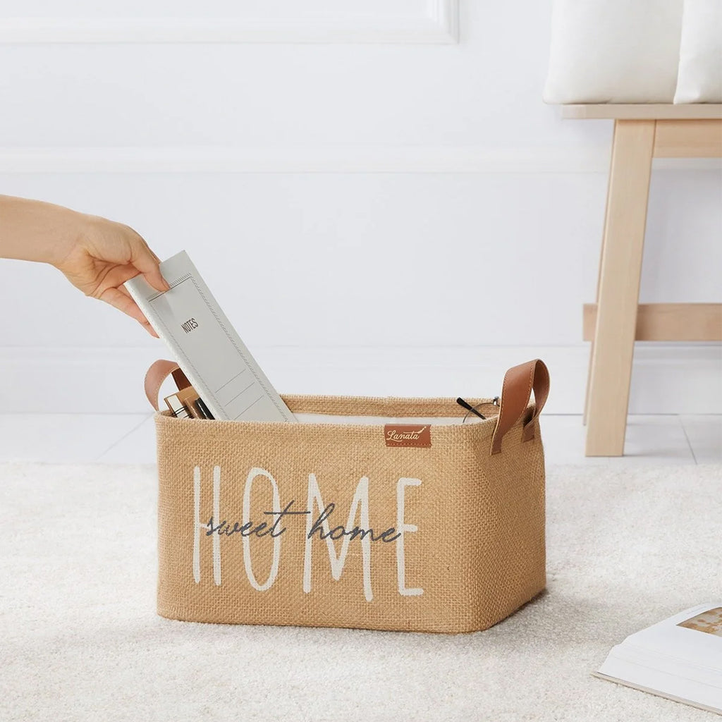Jute Storage Basket