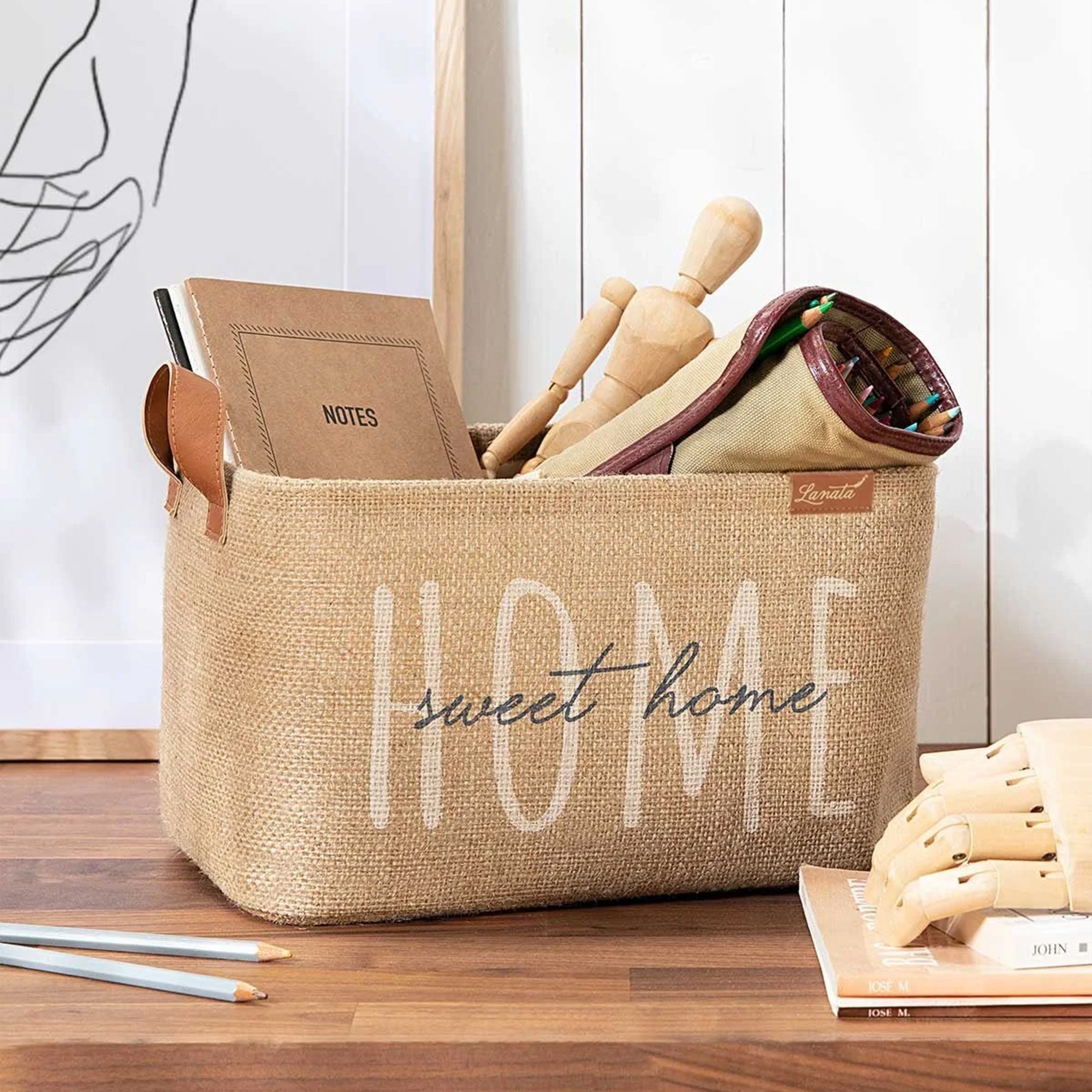 Jute Storage Basket