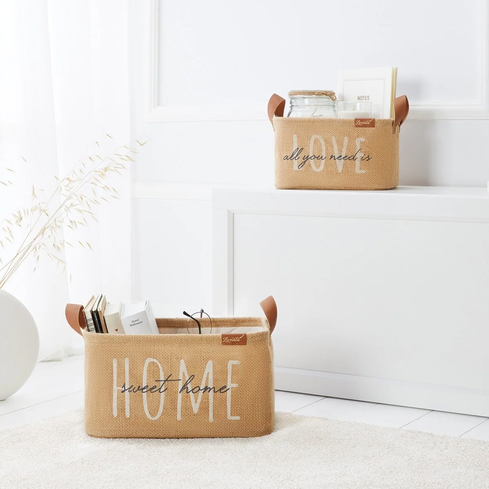 Jute Storage Basket