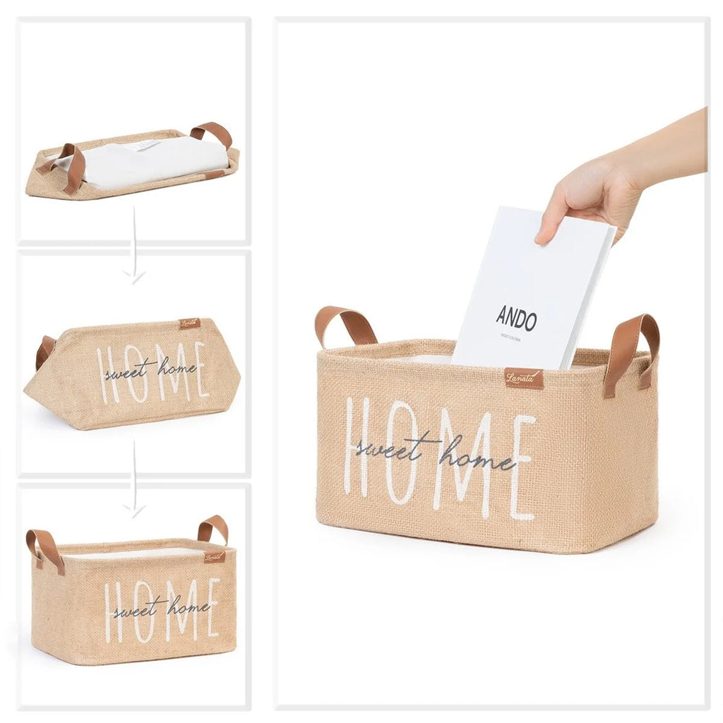 Jute Storage Basket
