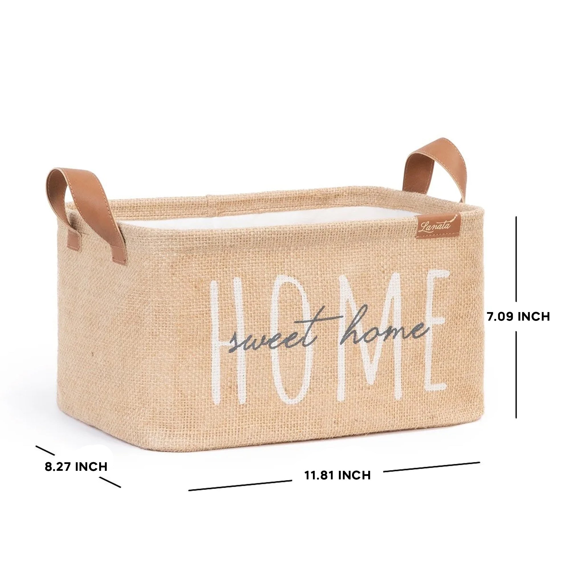 Jute Storage Basket