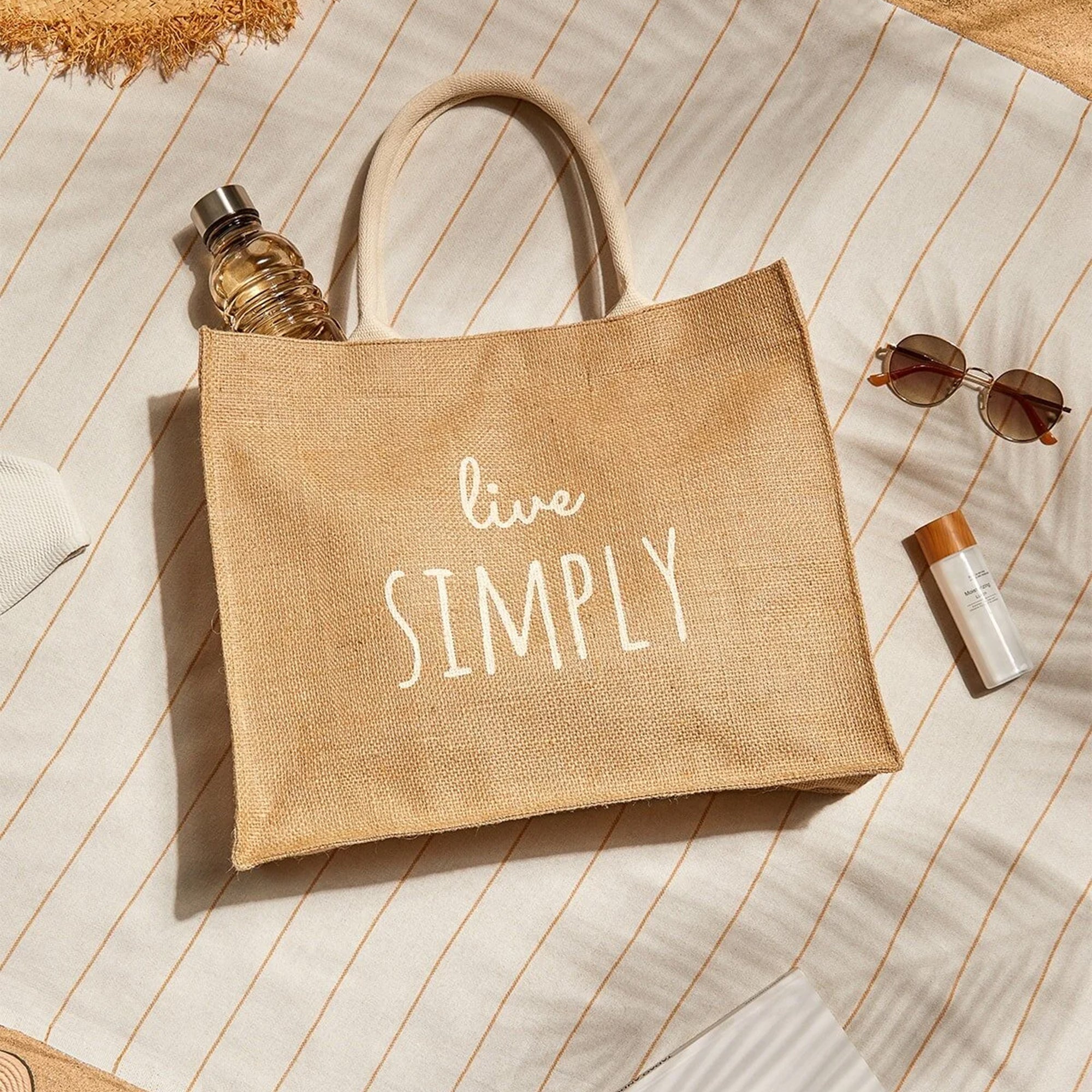 Beach Jute Bag