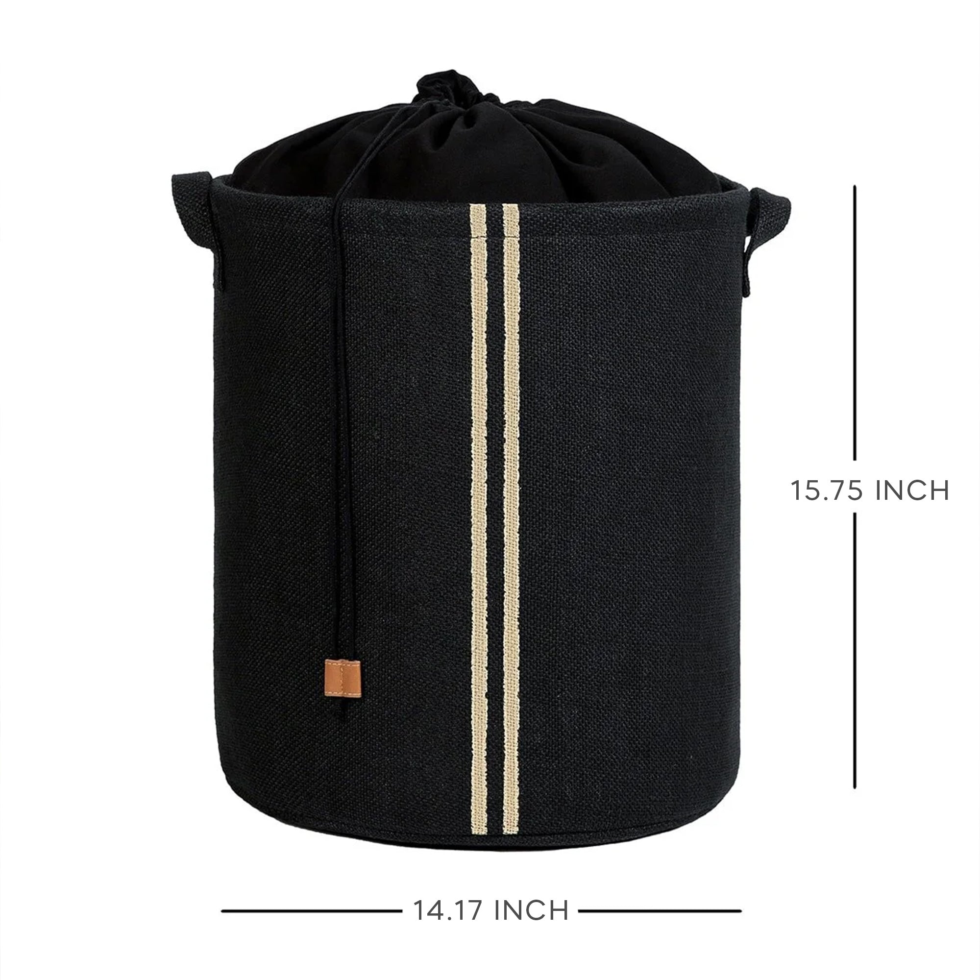 Black Laundry Basket