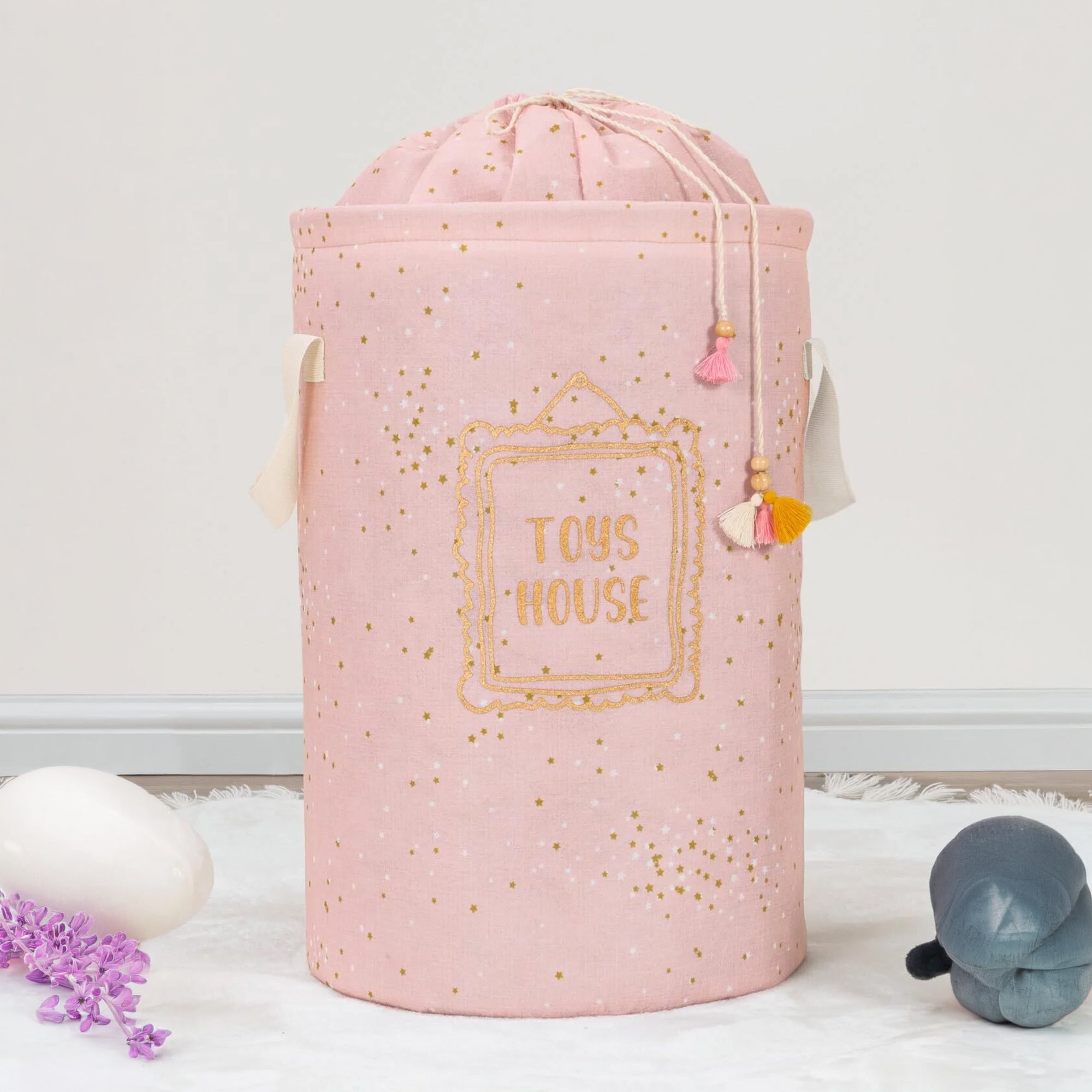Kids Pink Storage Basket