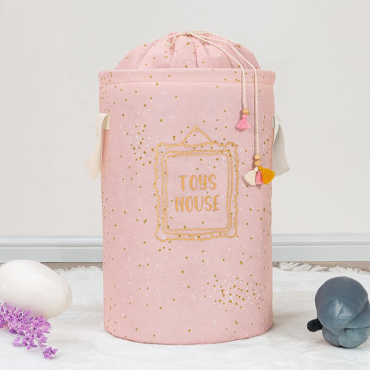 Kids Pink Storage Basket