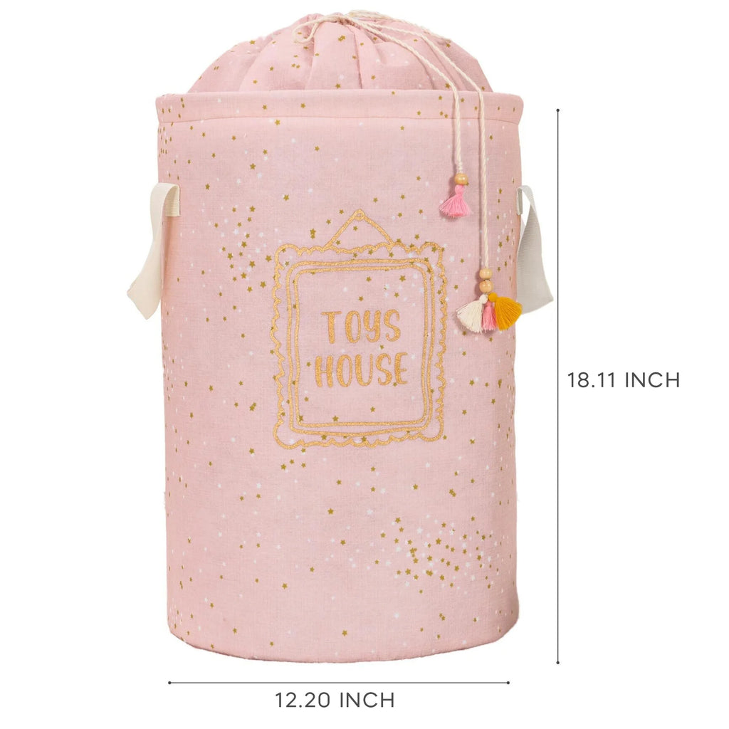 Kids Pink Storage Basket