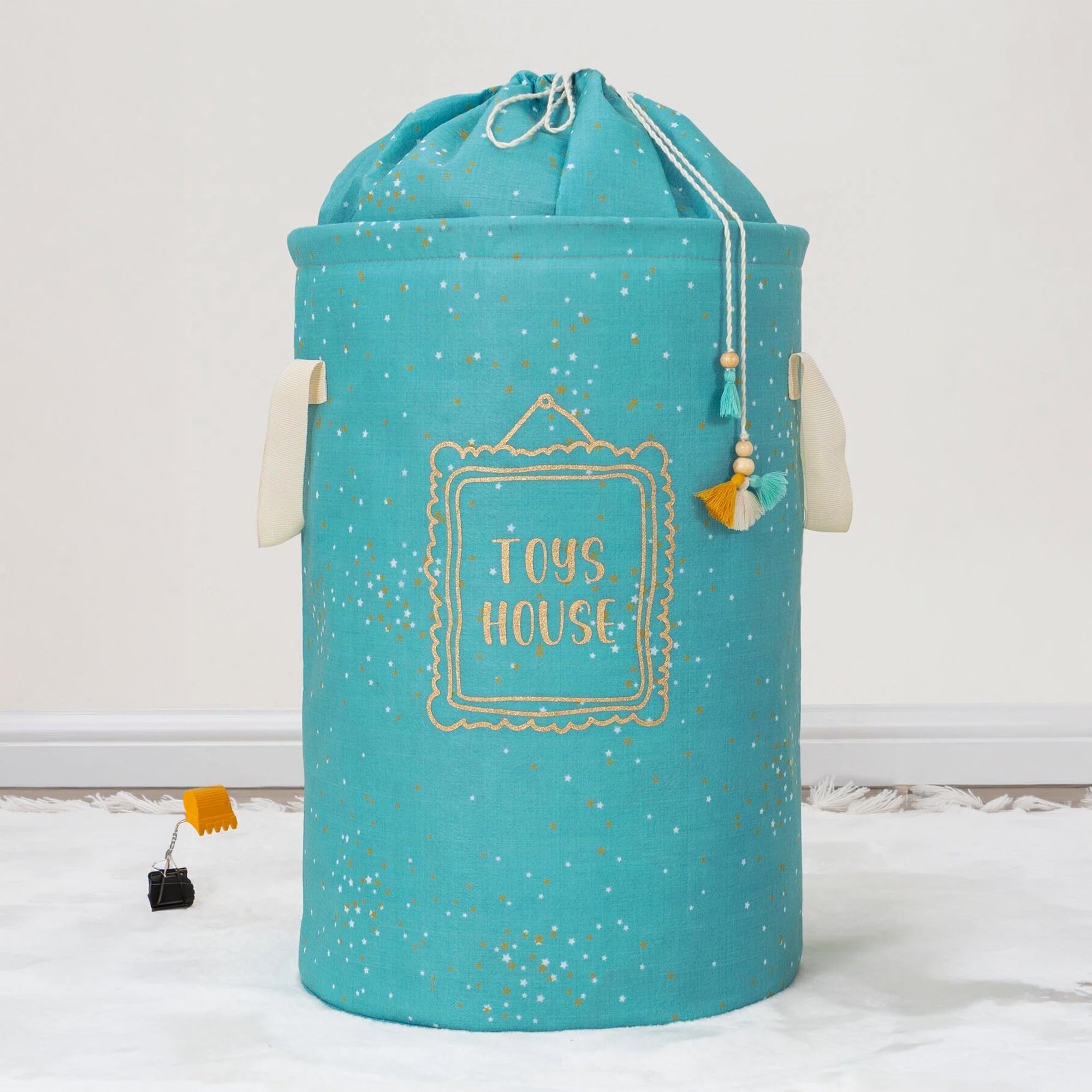 Kids Blue Storage Basket