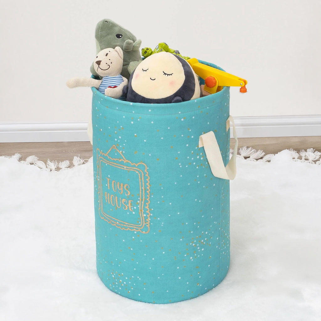 Kids Blue Storage Basket