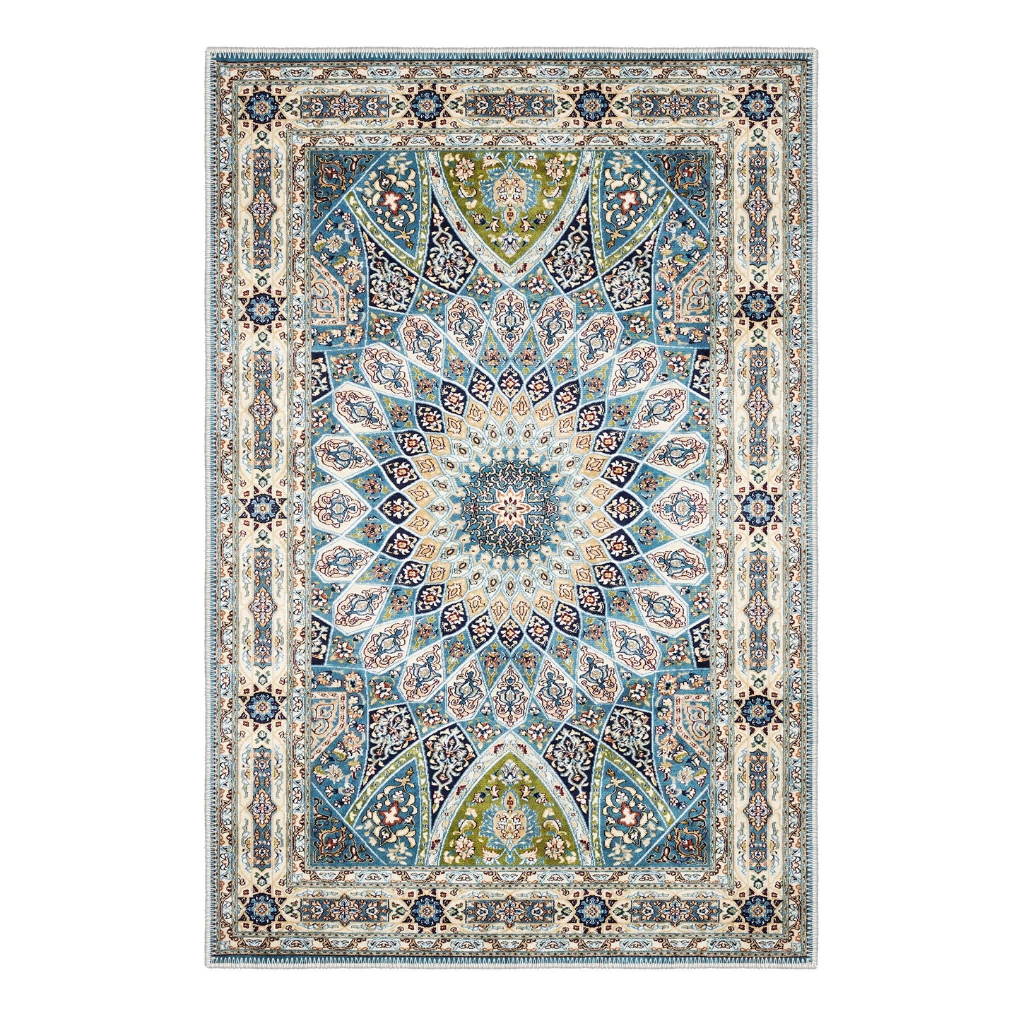 Custom Pinatubo Area Rug 2' Feet Wide 4' Feet Long