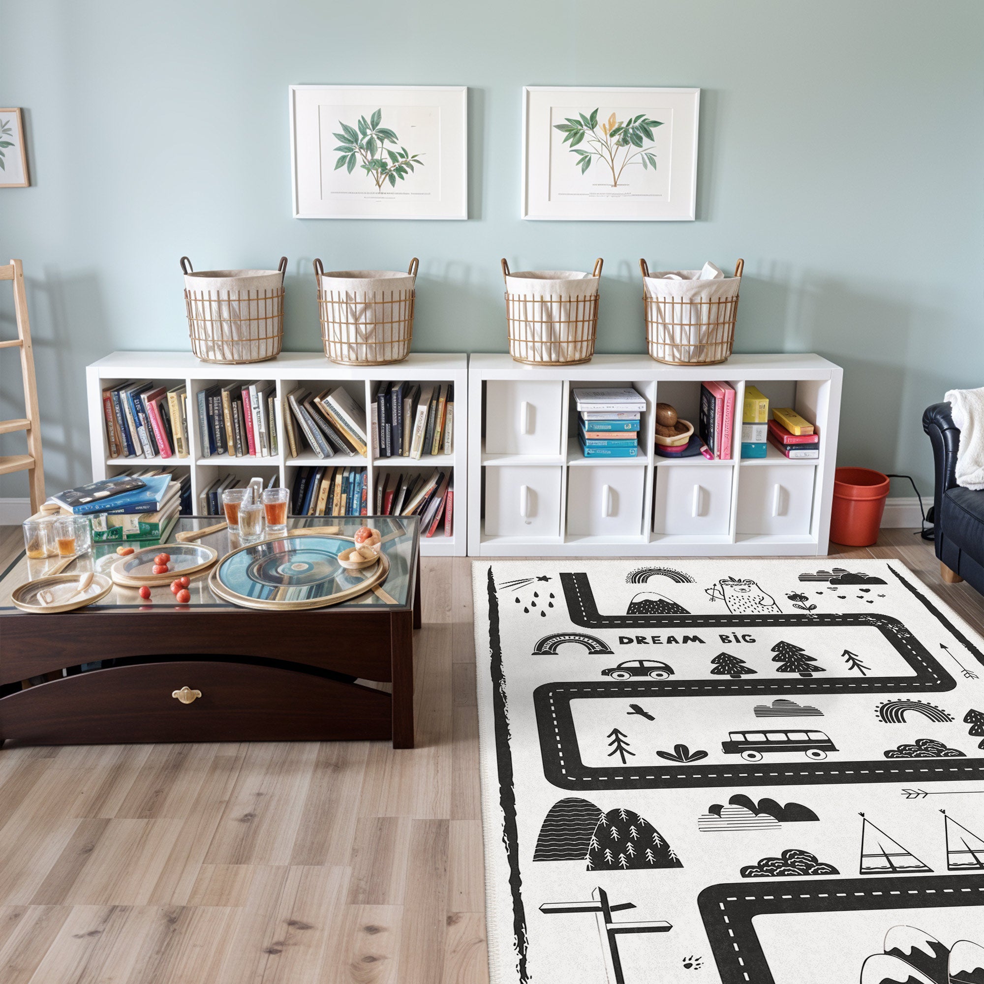 Polka Area Rug