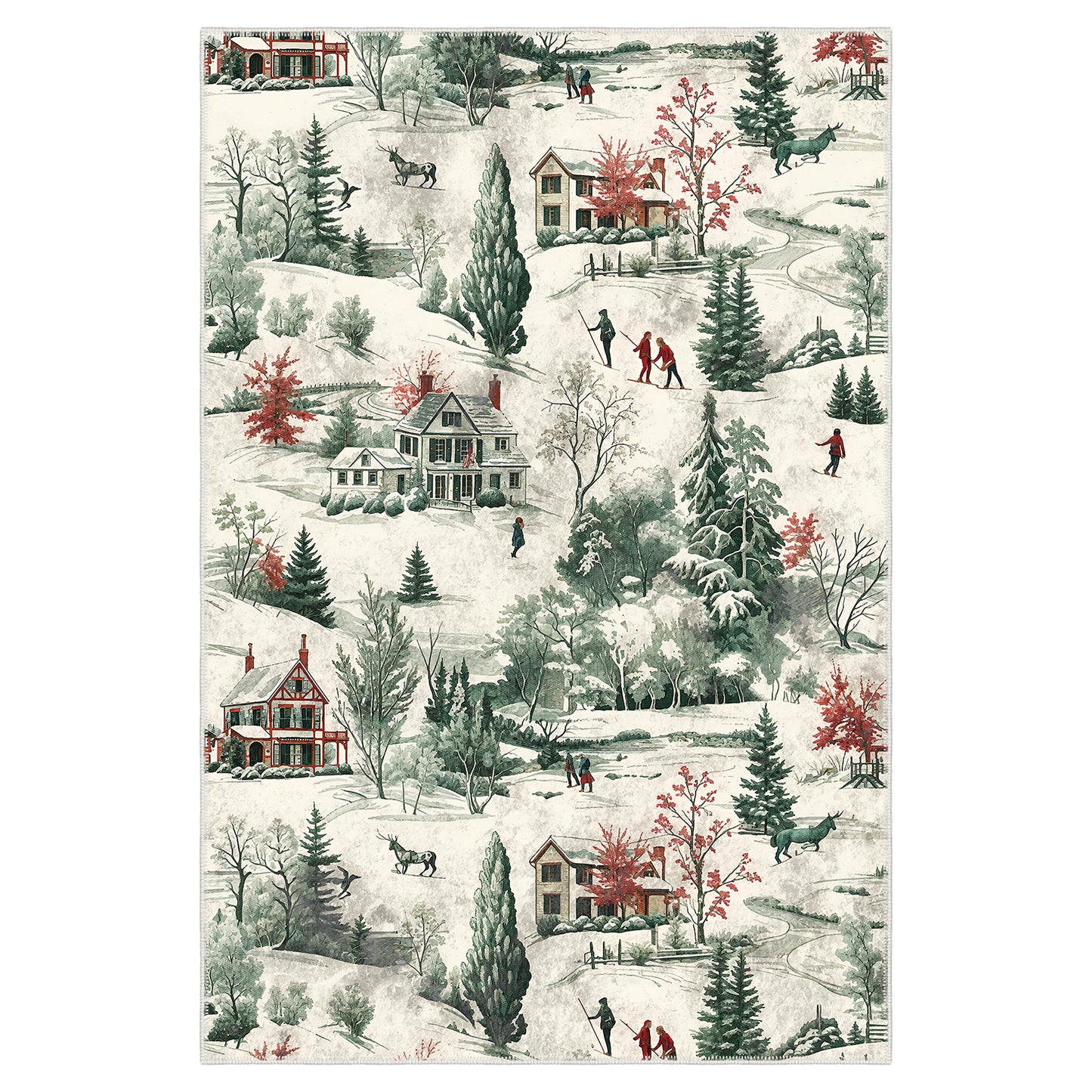 Glowmas Christmas Area Rug