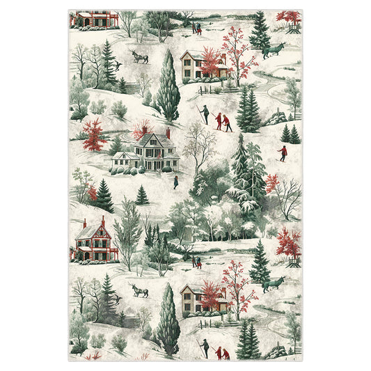 Glowmas Christmas Area Rug