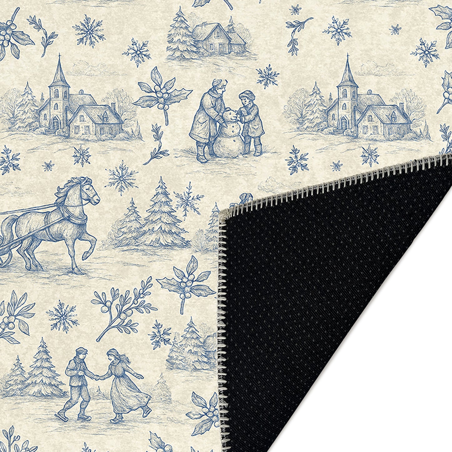 Zavora Christmas Area Rug