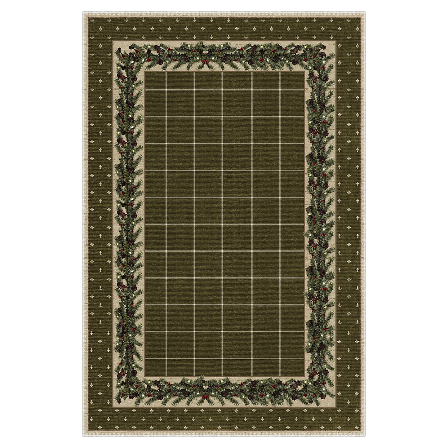 Tolira Christmas Area Rug