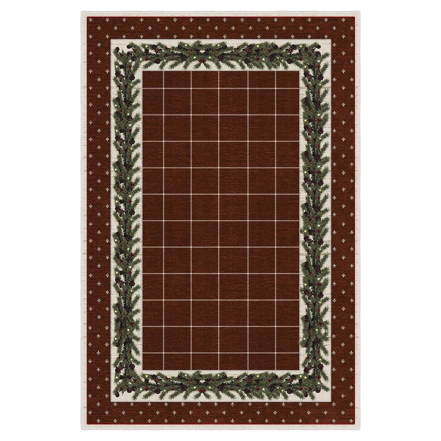 Veynor Christmas Area Rug
