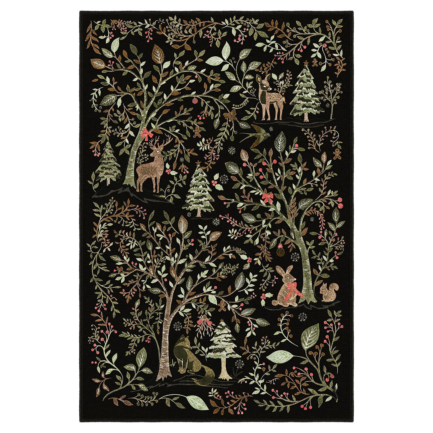 Myrado Christmas Area Rug