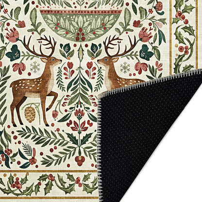 Teryna Christmas Area Rug