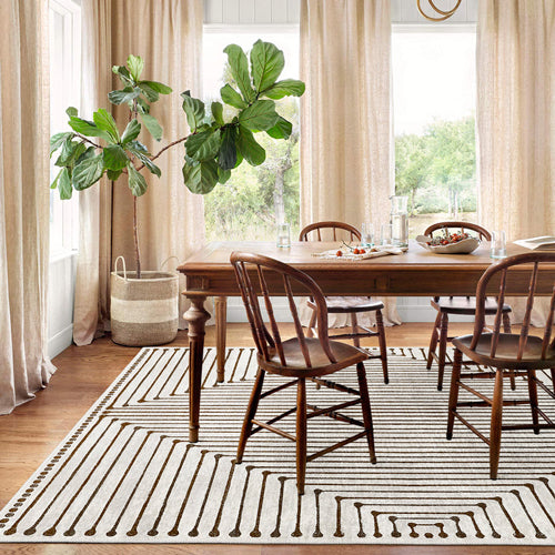 Monte Area Rug – Modern Scandinavian Washable Turkish Rug for Living ...