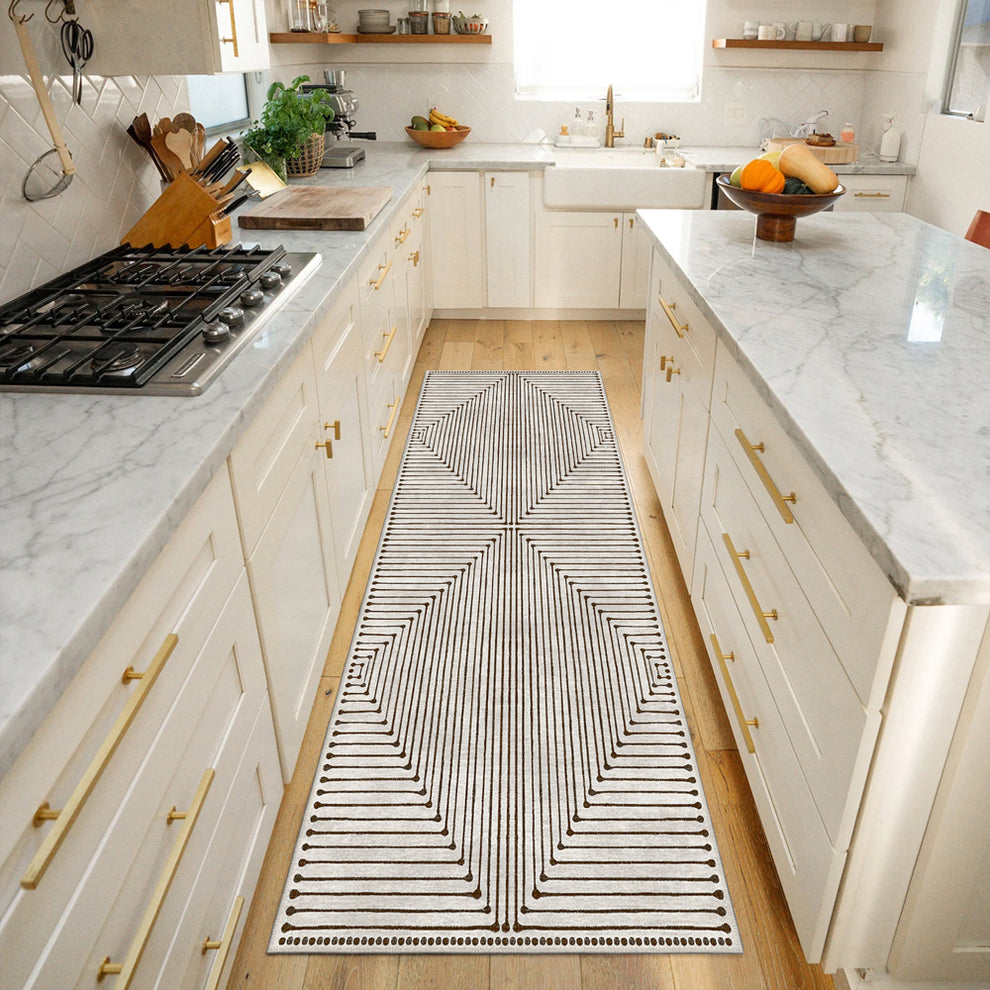 Monte Area Rug – Modern Scandinavian Washable Turkish Rug for Living ...