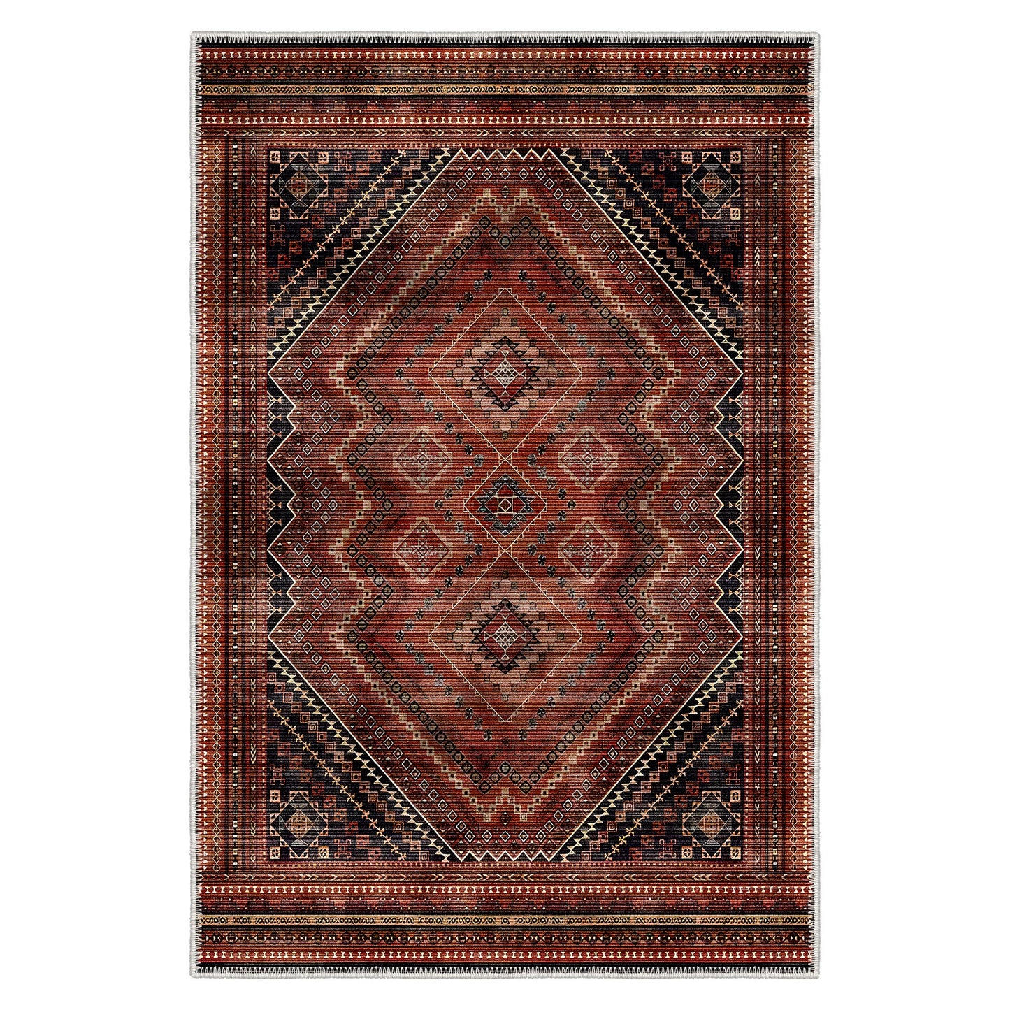 Custom Kosh Area Rug 2' Feet Wide 6' Feet Long