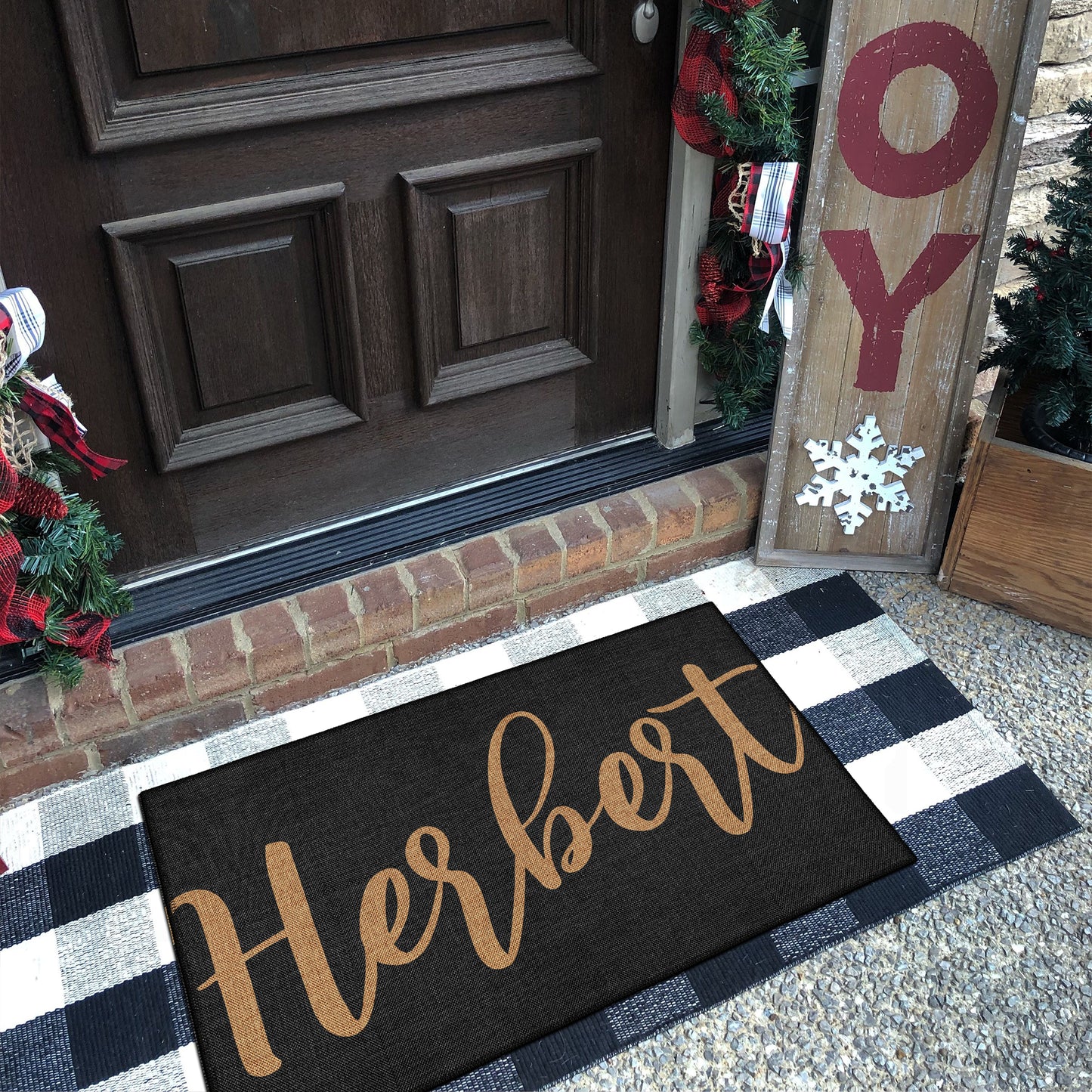 Personalized Name Door Mat