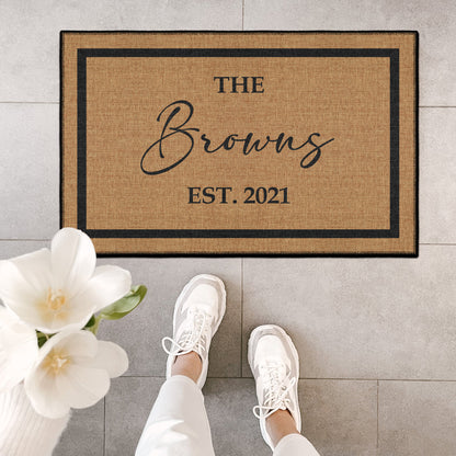 Customizable Door Mat