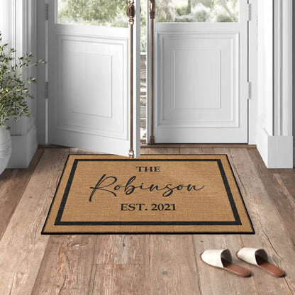 Customizable Door Mat