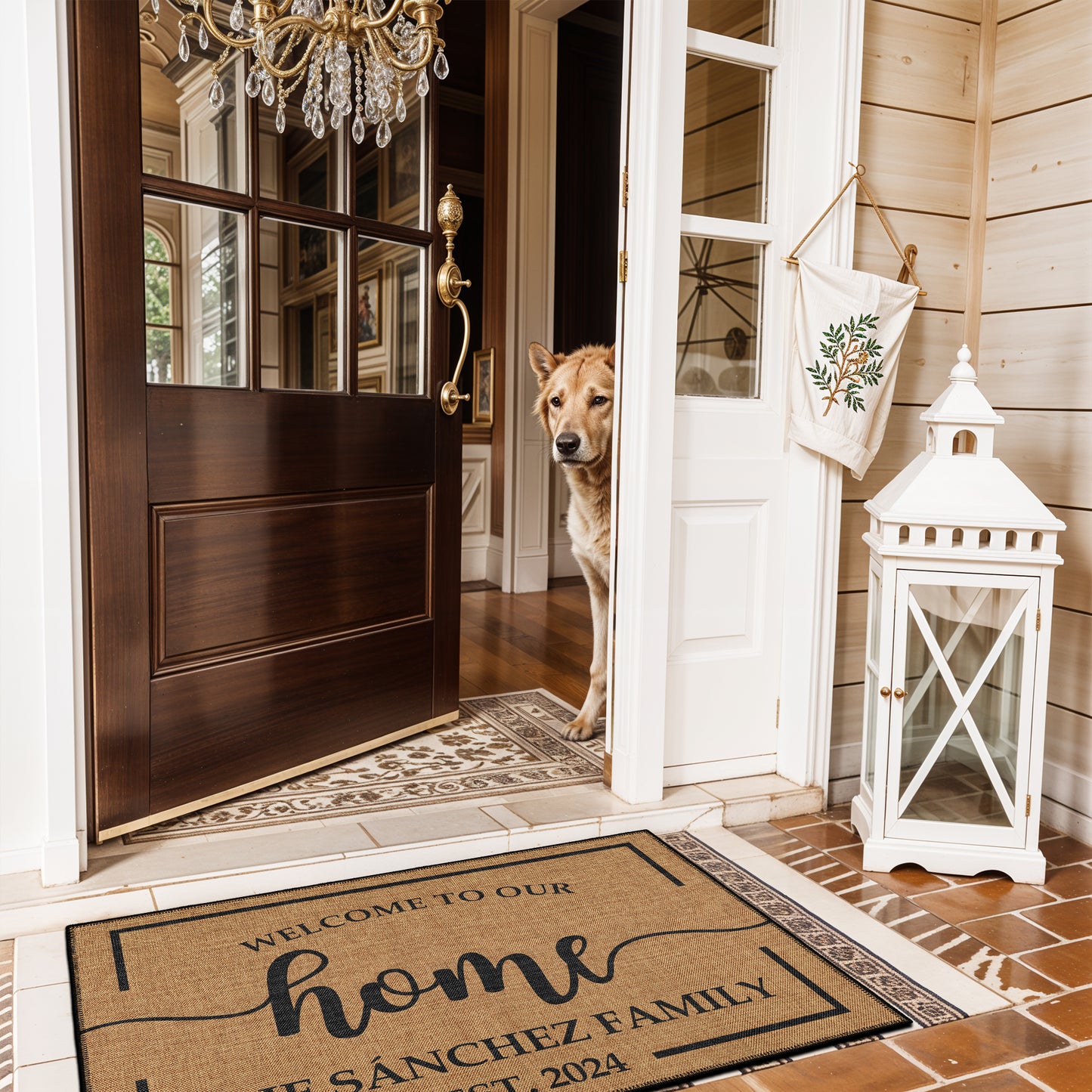 Custom Welcome Door Mat