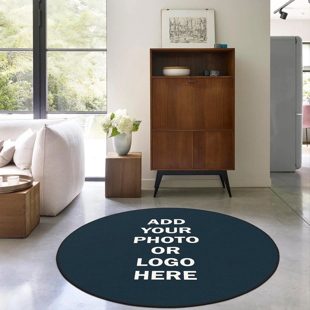 Custom Round Rugs Elgon Custom Round Rug, Personalized Rug, Customize Rug, Custom Rug ...