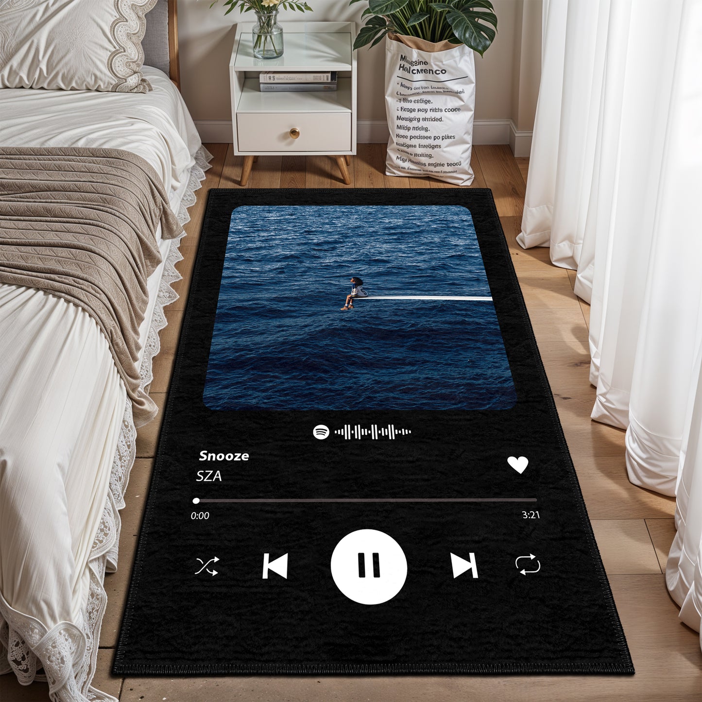 Custom Spotify Rug