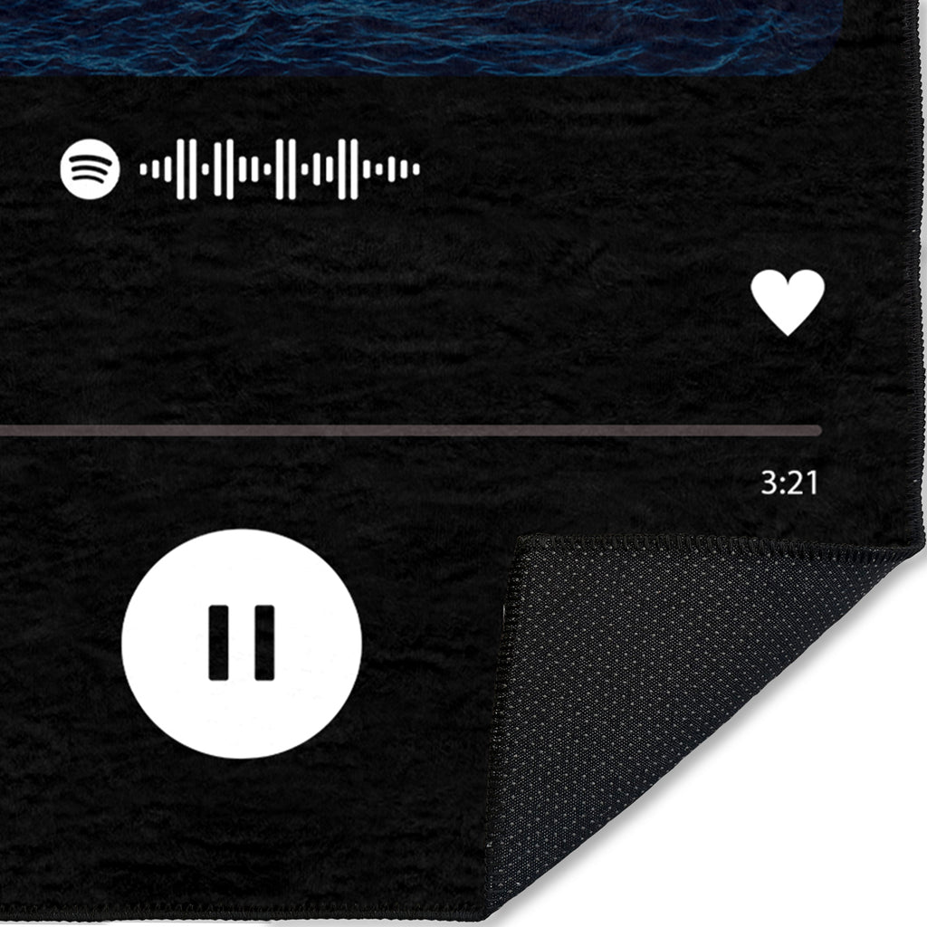 Spotify Song Rug Custom Spotify Rug, Custom Rug, Personalized Rug, Personalized Gift ...