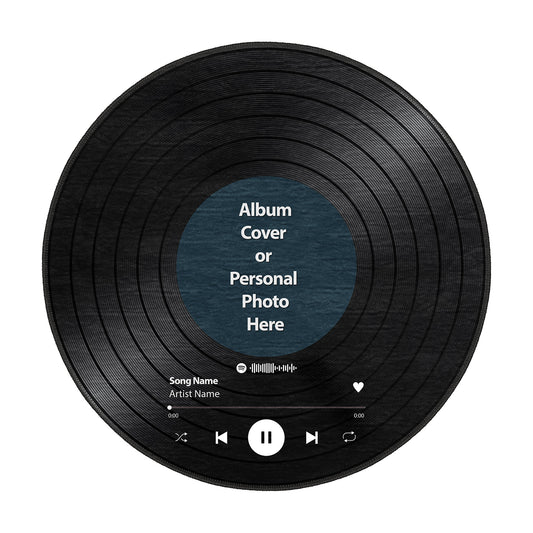 Custom Plaque Spotify Rug