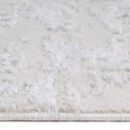 Pulse White Machine Woven Rug
