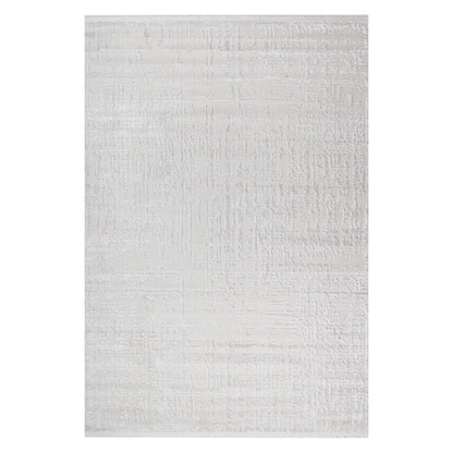 Pulse White Machine Woven Rug