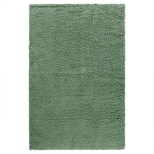 Shaggy Green Area Rug