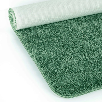 Shaggy Green Area Rug