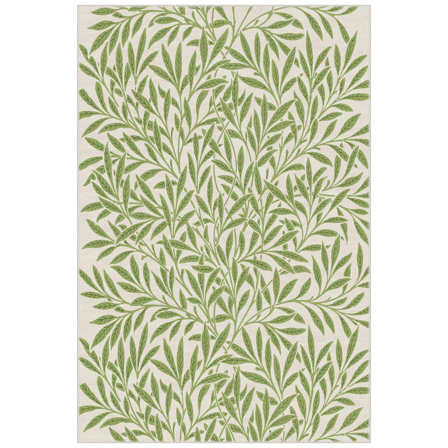 Custom Sage Area Rug 2' Feet Wide 4' Feet Long