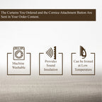 Linen Gray Curtain