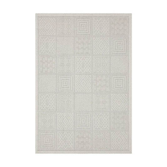 Katia White Machine Woven Rug