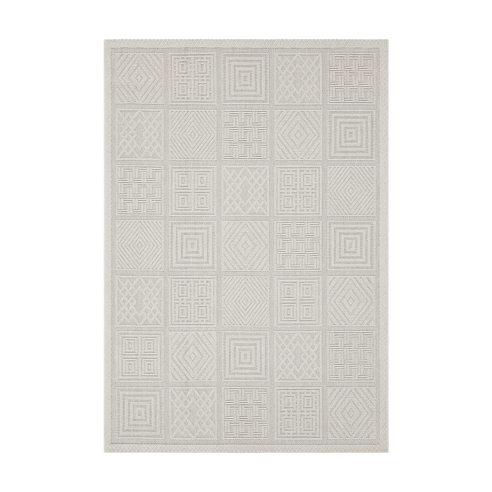 Katia White Machine Woven Rug