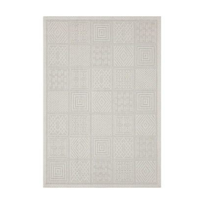 Katia White Machine Woven Rug