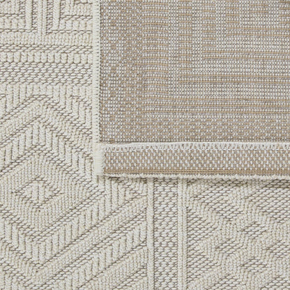 Katia White Machine Woven Rug