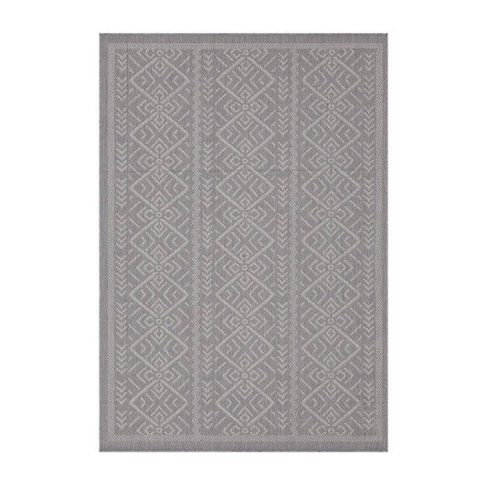 Brisk Grey Machine Woven Rug