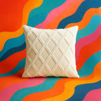 Chenille Ecru Pillowcase