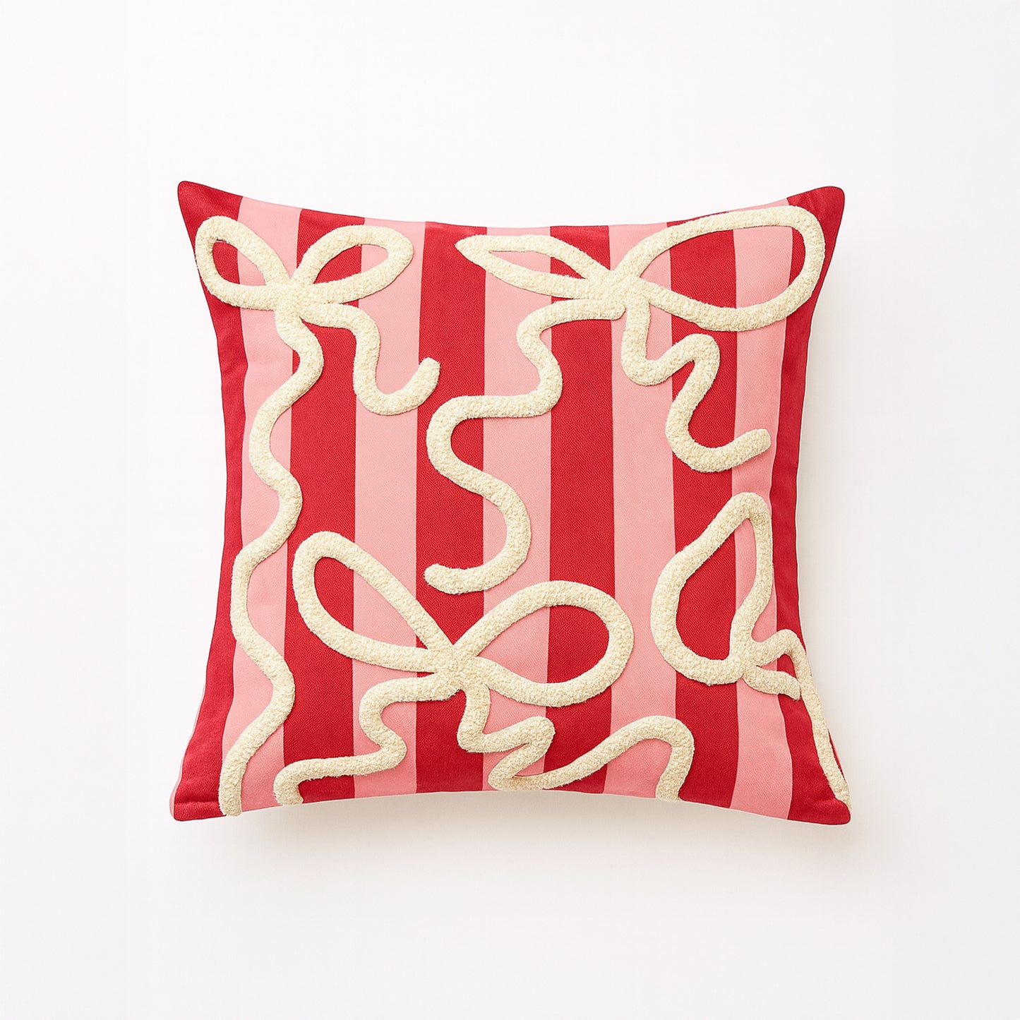 Punch Pink Bow Pillowcase