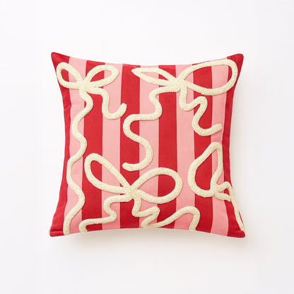 Punch Pink Bow Pillowcase
