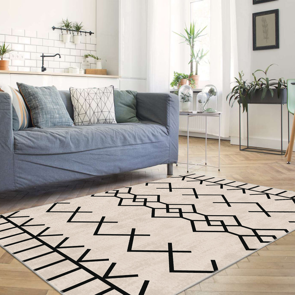 Virginia Tech Rugs Virginia Area Rug, Washable Rugs, Beige Rugs, Scandinavian Rugs ...